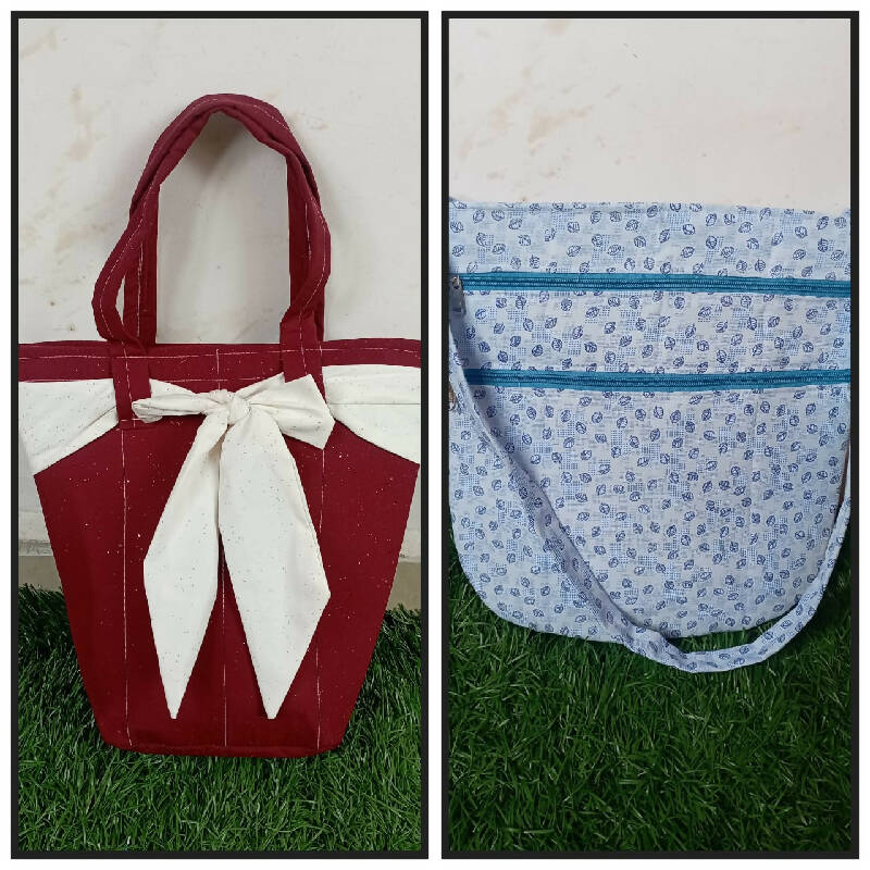 Tote Bag + Sling Bag Combo