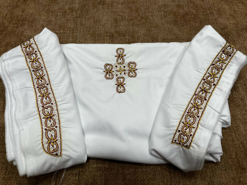 Zardozi Work Kurta Saya Heavy Material