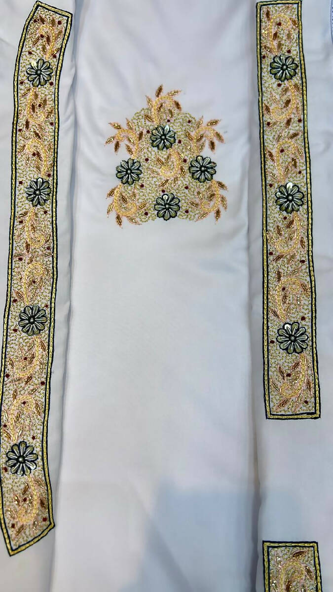Heavy Zardosi Hand Work Kurta Saya