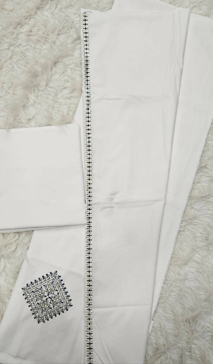 Patti Work Kurta Saya Material