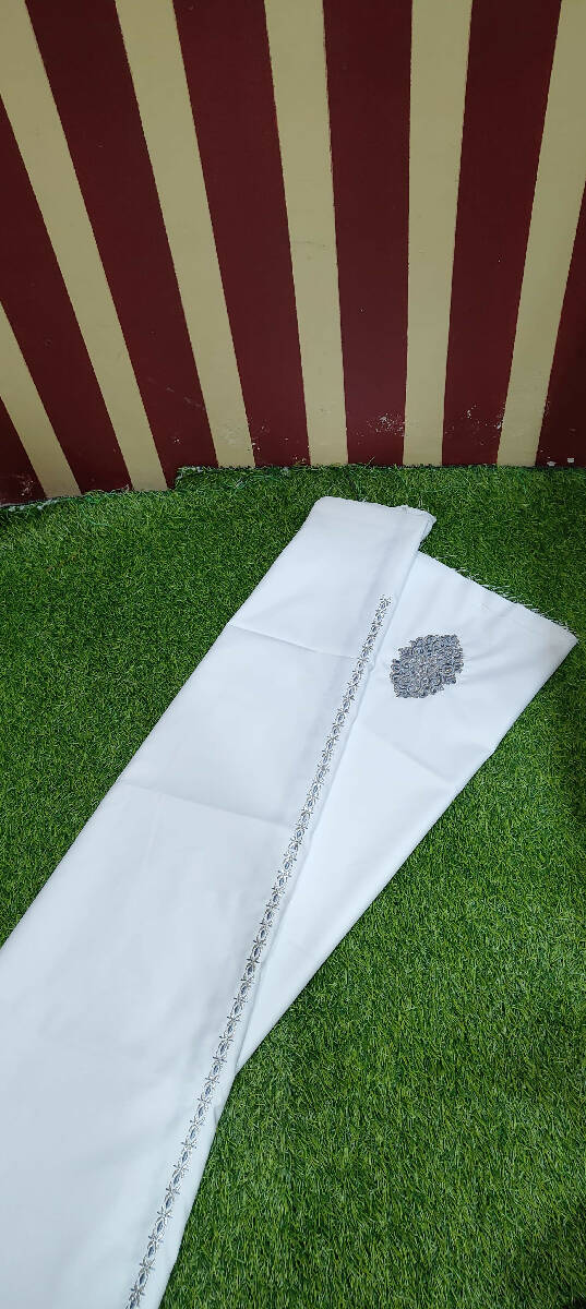 Patti Work Kurta Saya Material