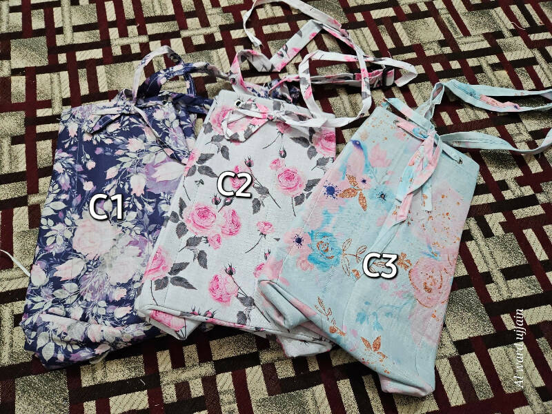 Cotton Digital Print Potli Bag