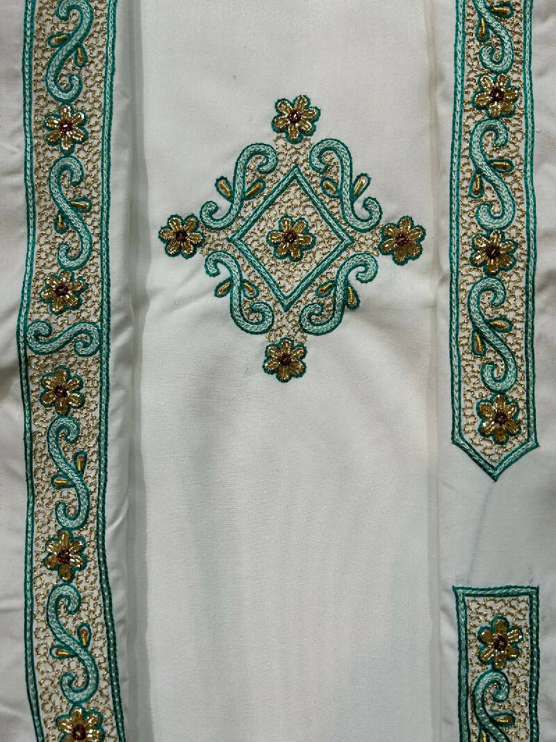 Heavy Zardosi Hand Work Kurta Saya