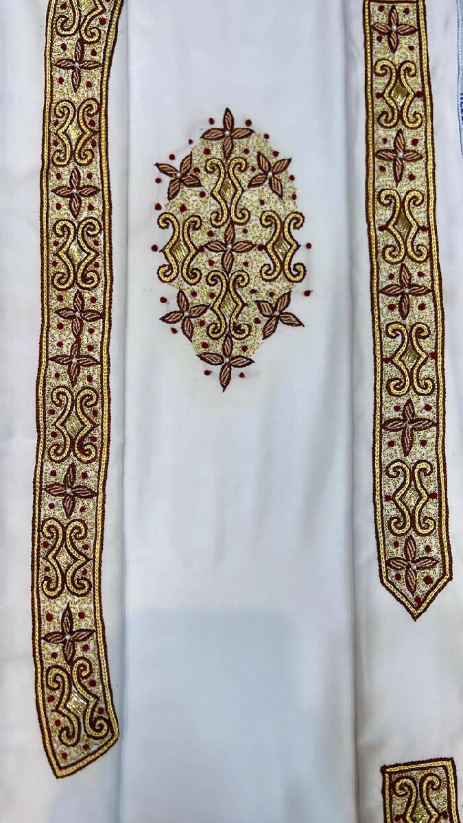 Heavy Zardosi Hand Work Kurta Saya