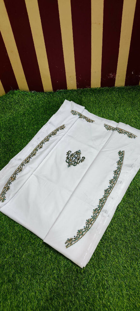 Aali Qadr Pattern Kurta Saya Set