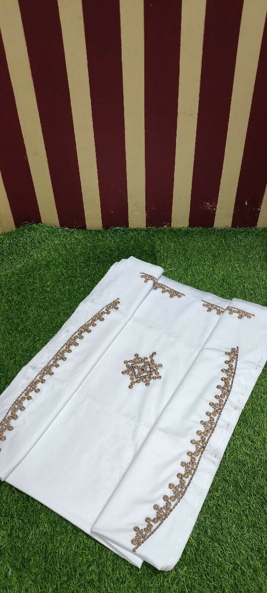 Aali Qadr Pattern Kurta Saya Set