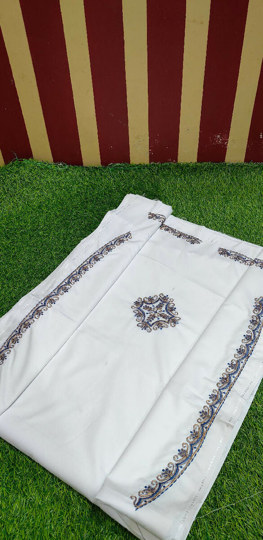 Aali Qadr Pattern Kurta Saya Set