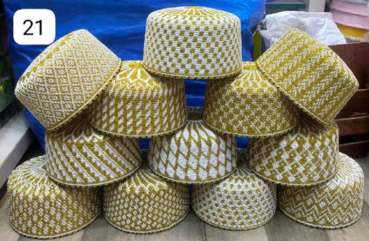Golden Kasab Topi 21
