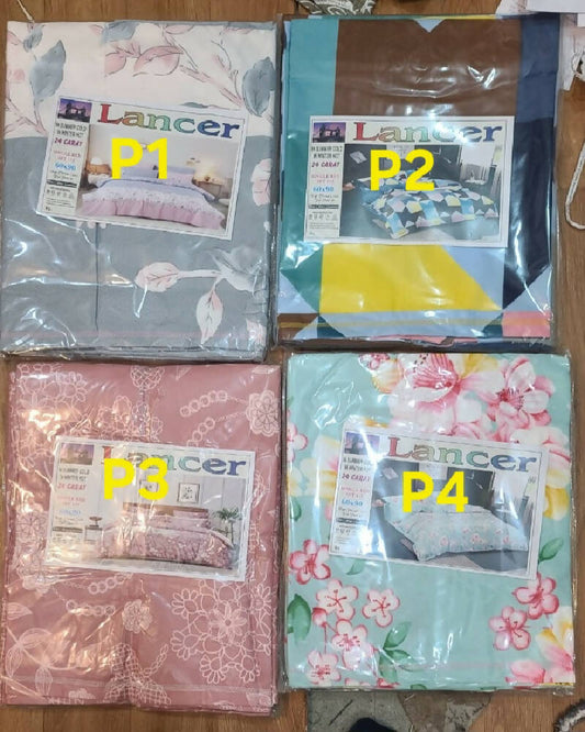 Single Bedsheet 3D Cotton