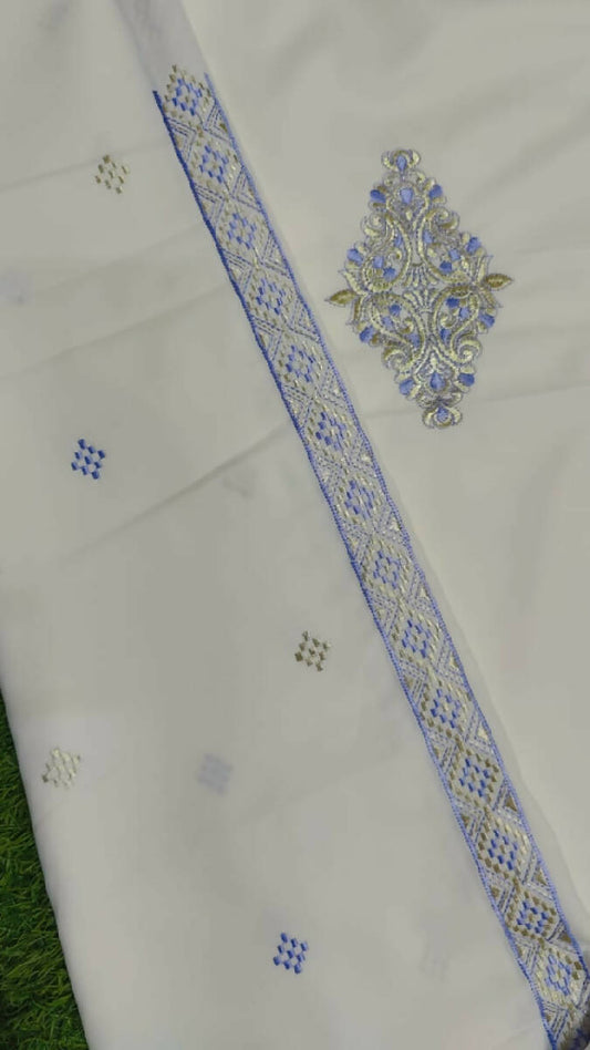 Aali Qadr Pattern Kurta Saya Izar