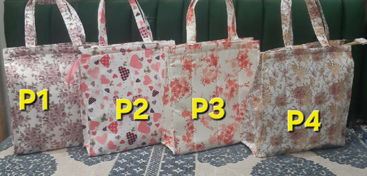 Semi Quilted Tote Bags