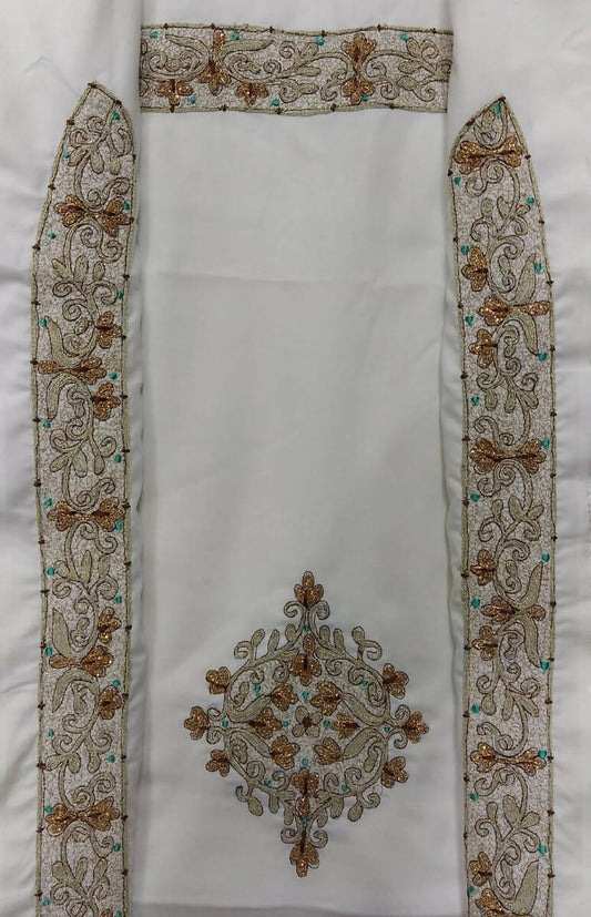 Aali Qadr Pattern Kurta Saya Material