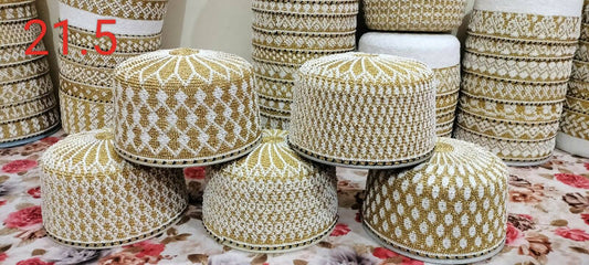 Golden Topi Size 21.5