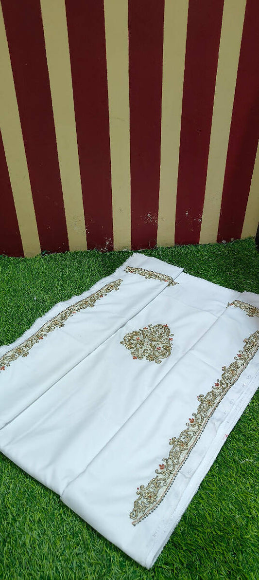 Embroidery Work Mens Kurta Saya Material