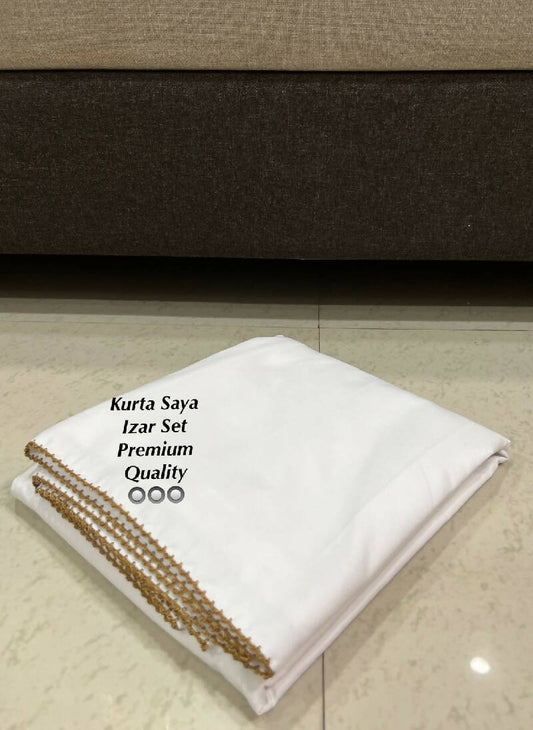 Ohbat Kurta Izar Saya With Makkhi