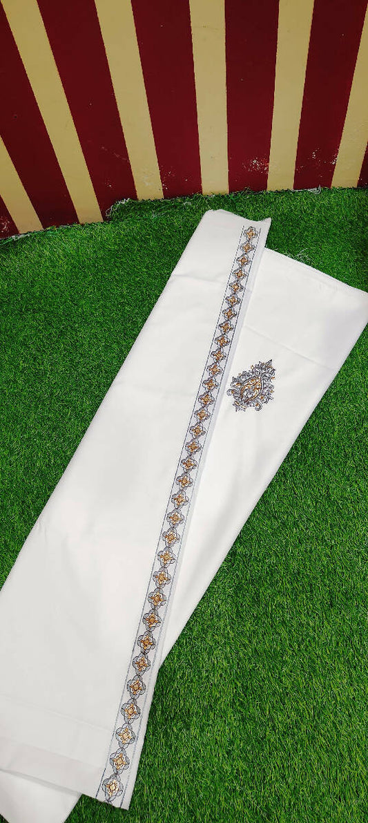 New Design Aali Qadr Pattern Kurta Saya