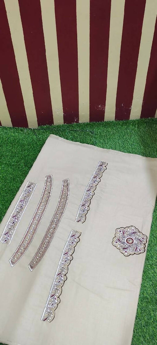 Aali Qadr Style Colored Kurta Saya