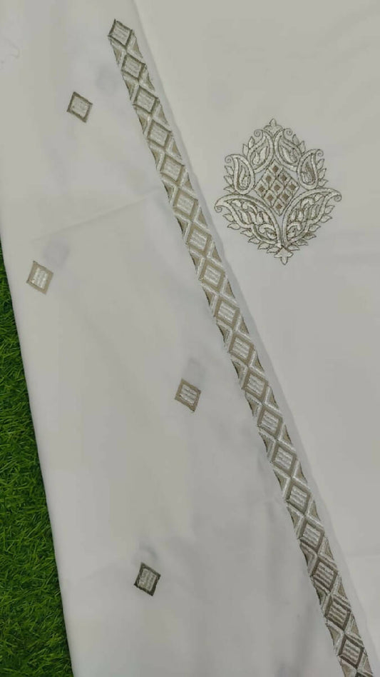 Aali Qadr Pattern Kurta Saya Izar