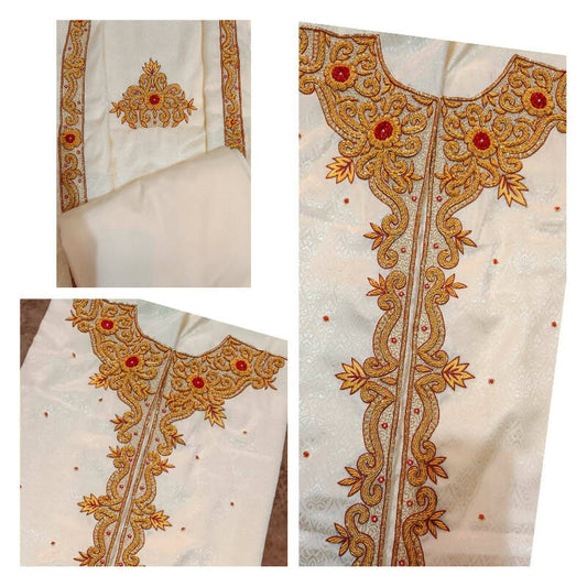 Designer Dulha Kurta Izar Saya Style 04
