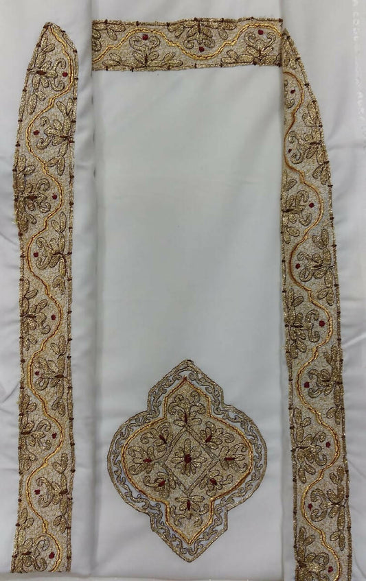 Aali Qadr Pattern Kurta Saya Material