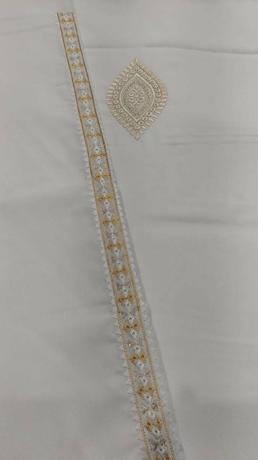 Aali Qadr Pattern Kurta Saya Set P11