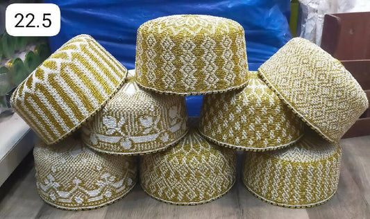 Golden Kasab Topi 22.5