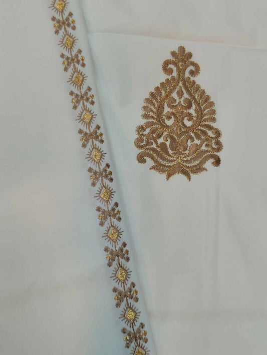 Kasabi Work Kurta Saya Izar