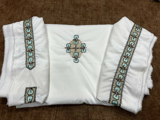 Zardozi Work Kurta Saya Heavy Material