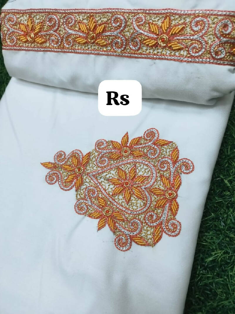 Heavy Zardozi Work Kurta Saya