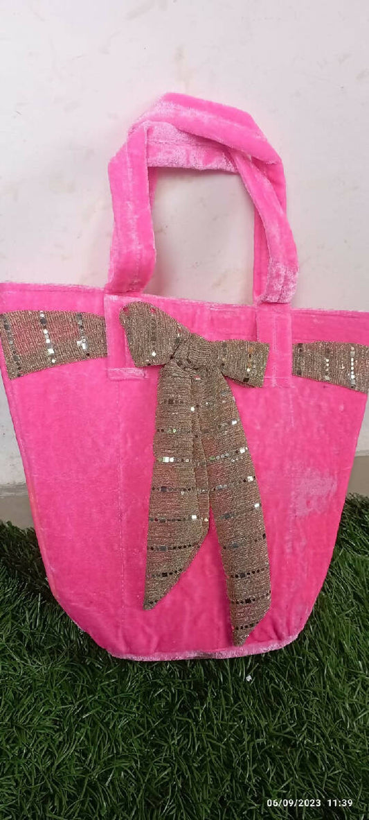 Tote Bags Baby Pink