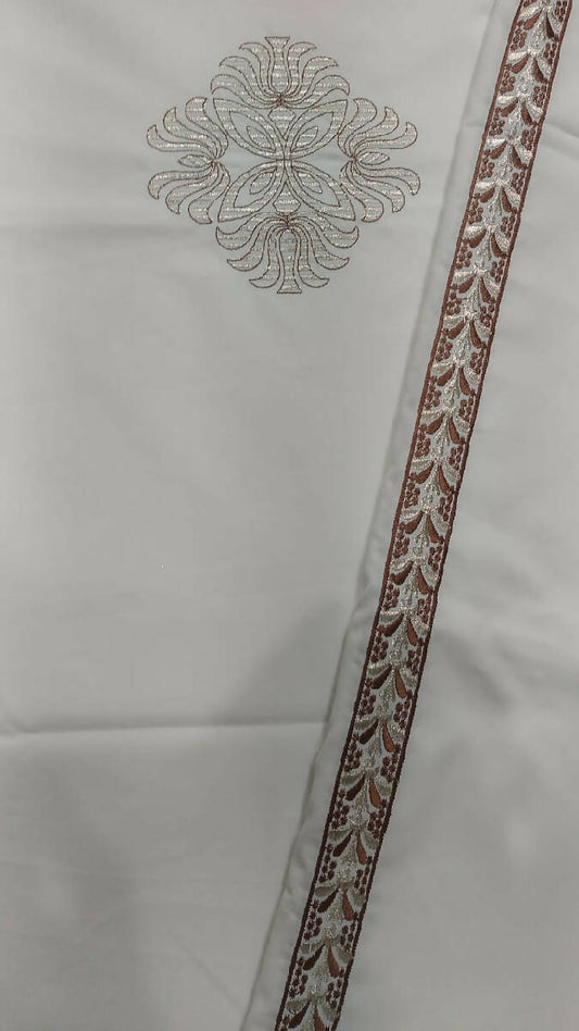 Aali Qadr Pattern Kurta Saya Set P10