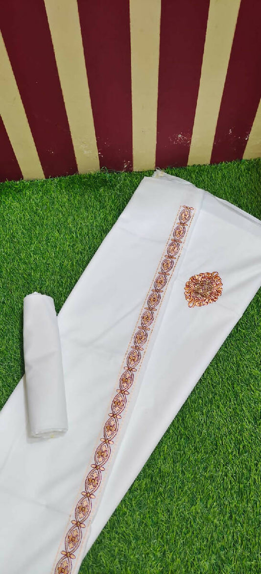 New Design Aali Qadr Pattern Kurta Saya
