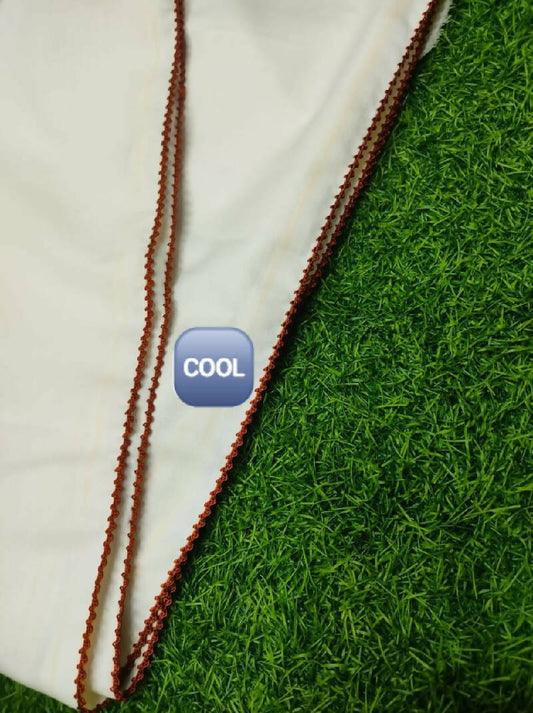 Plain Kurta Saya With Makkhi