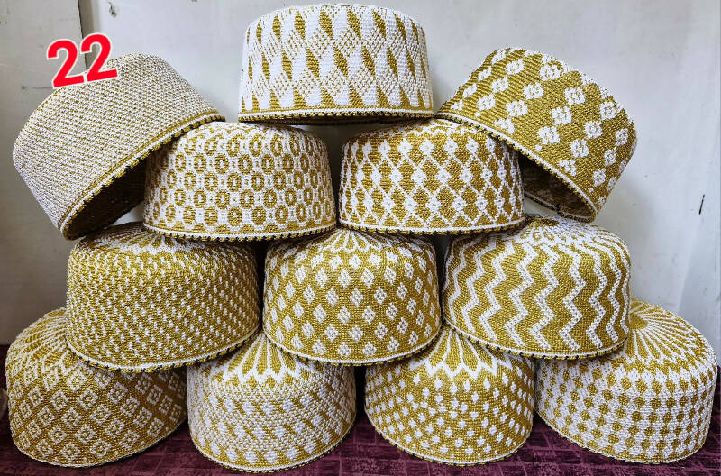Golden Kasab Topi 22