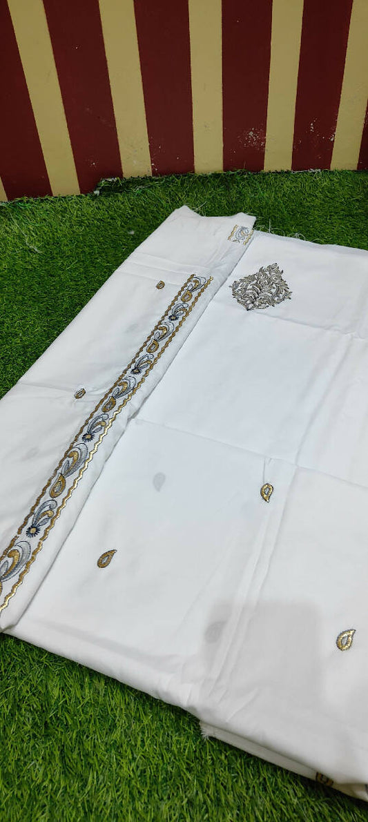 Aali Qadr Pattern Kurta Saya Set