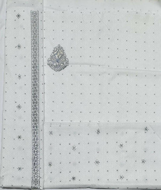 Aali Qadr Pattern Kurta Saya Set
