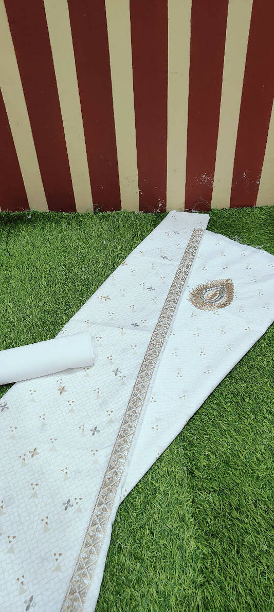 Aali Qadr Pattern Kurta Saya Set