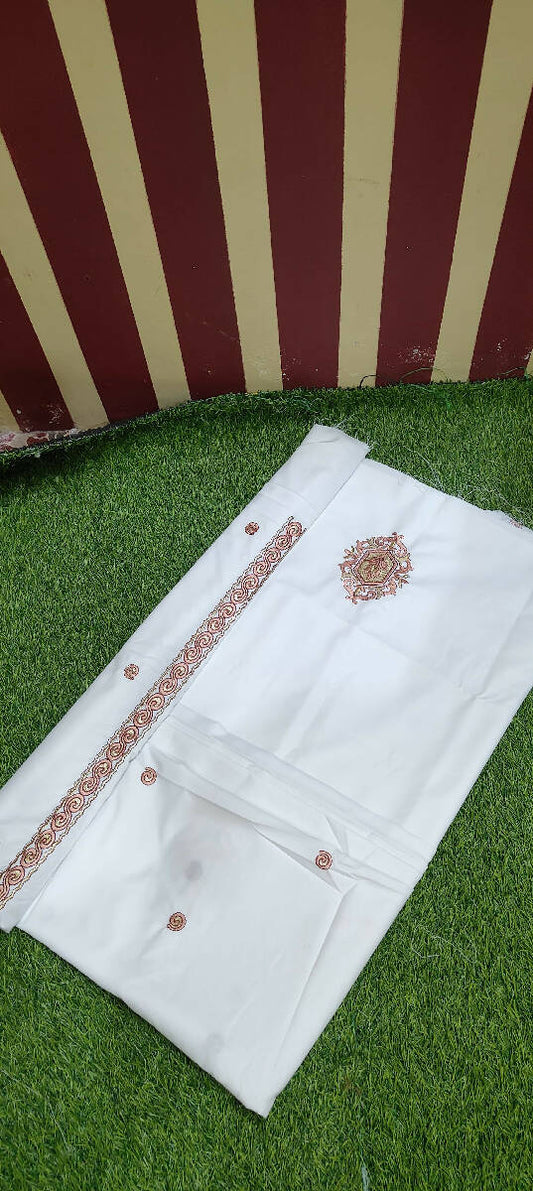 Aali Qadr Pattern Kurta Saya Set