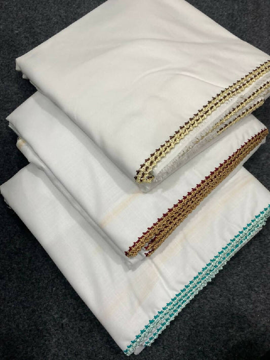 Ohbat Plain Kurta Saya set with Makkhi