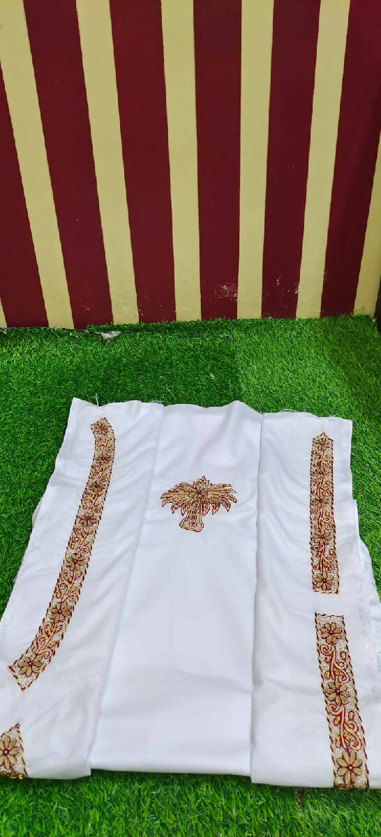 Heavy Zardosi Hand Work Kurta Saya
