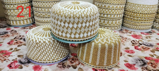 Golden Topi Size 21