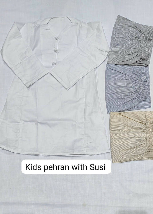 Kids Pehra with Blue Susi Izaar