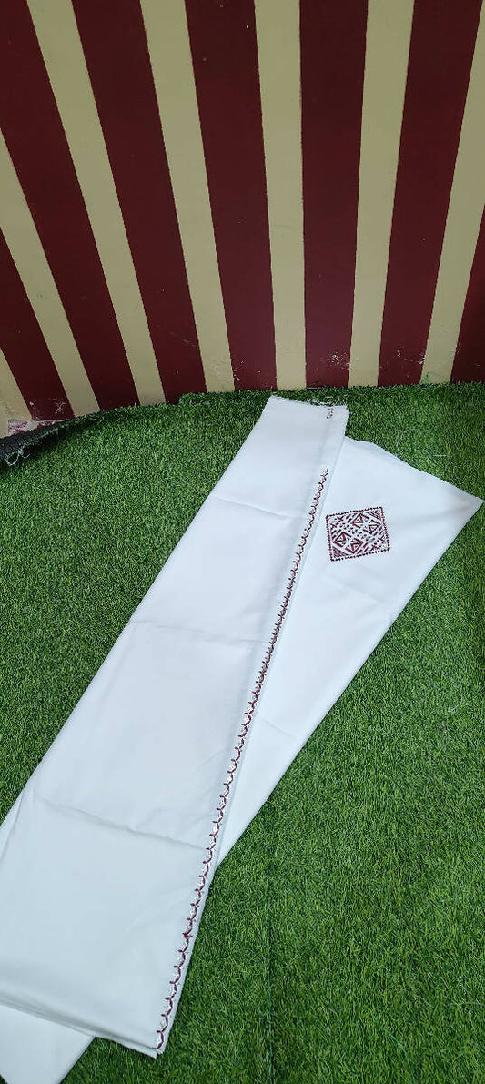 Patti Work Kurta Saya Material