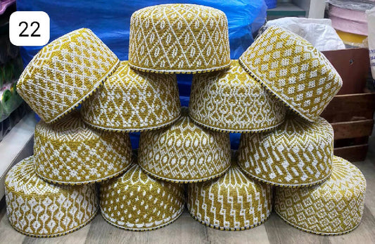 Golden Kasab Topi 22