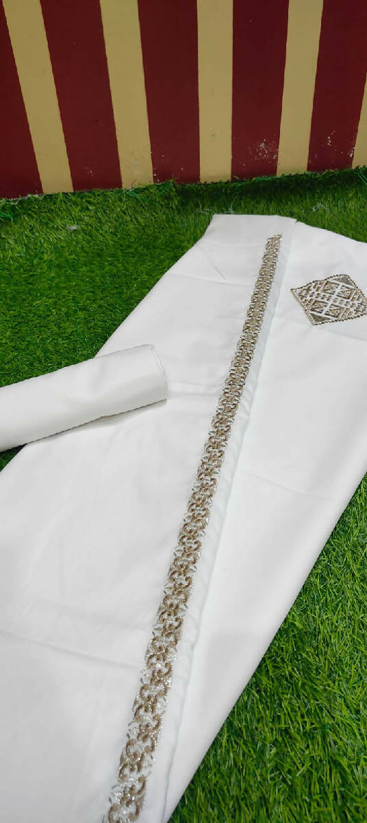 Kurta Izar Saya Aali Qadr Pattern 27