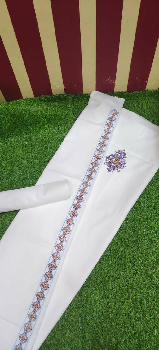 New Design Aali Qadr Pattern Kurta Saya