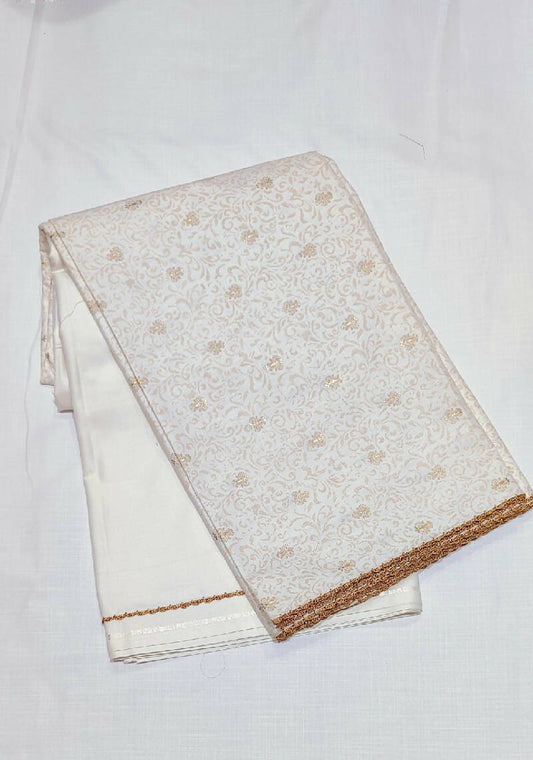 Printed Botti Material Kurta Saya