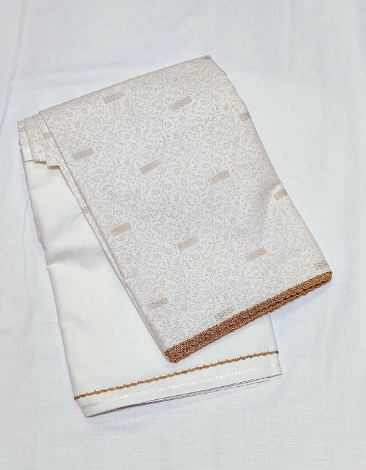 Printed Botti Material Kurta Saya