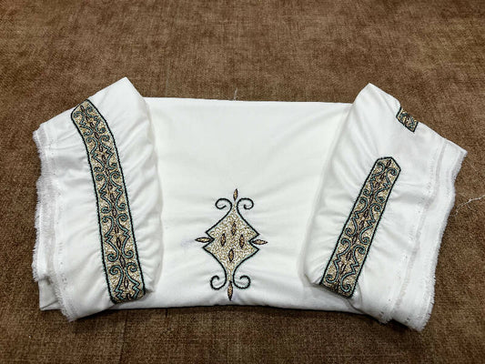 Zardozi Work Kurta Saya Heavy Material