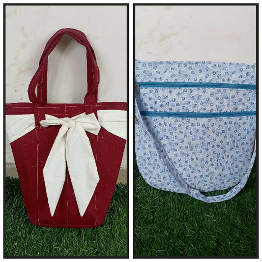 Tote Bag + Sling Bag Combo